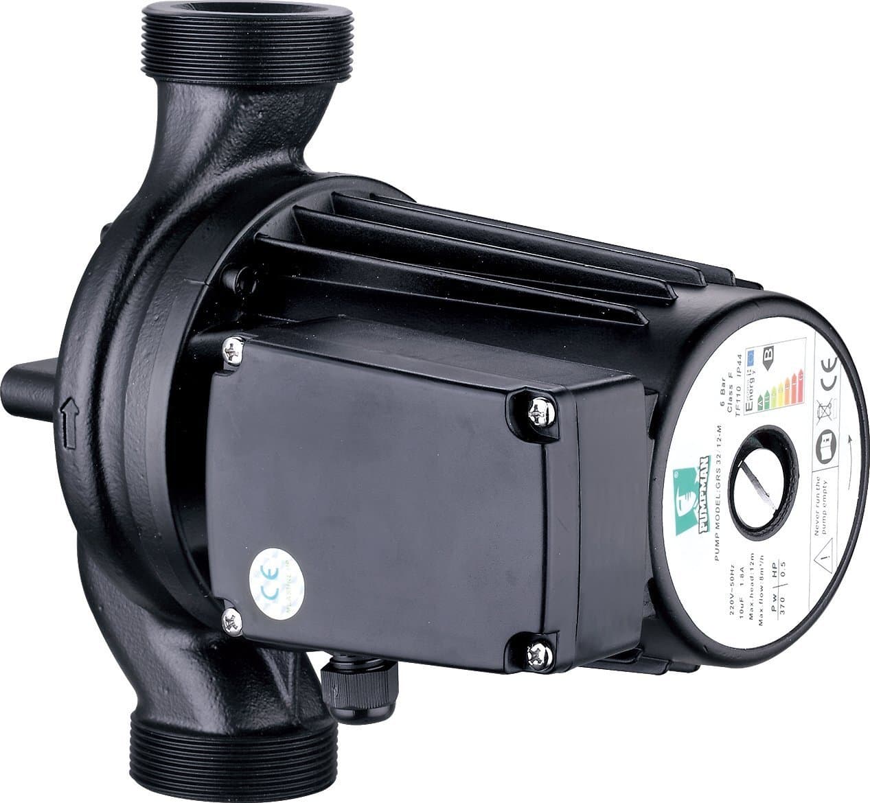Насос циркуляционный PUMPMAN GRS 25/12-M 1 х 220В (190 мм)